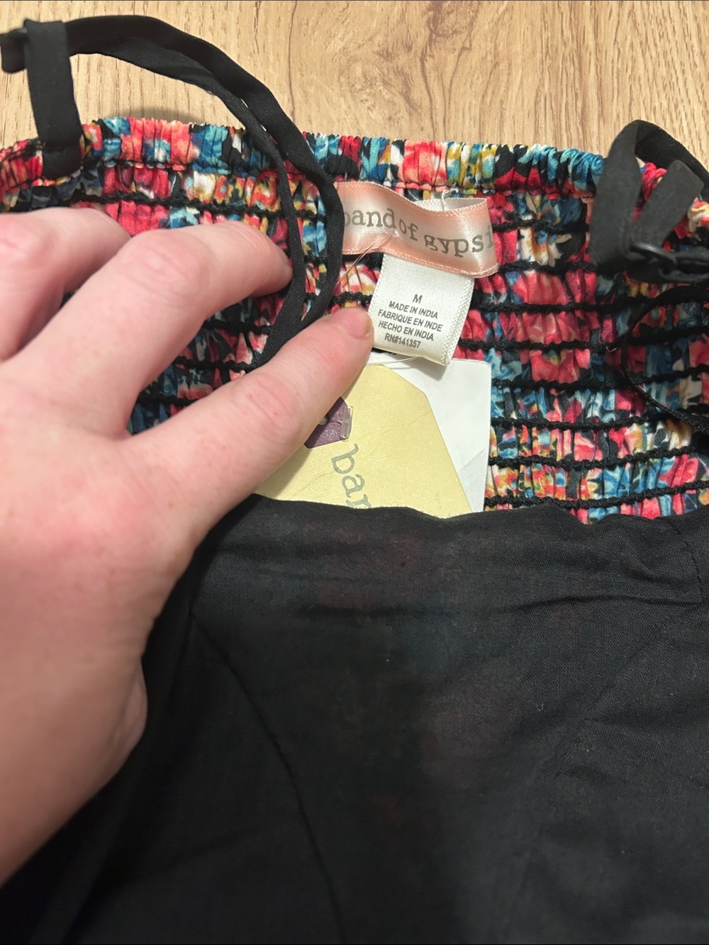 NWT Medium Band of Gypsies Floral Mini Dress - Picture 2 of 7